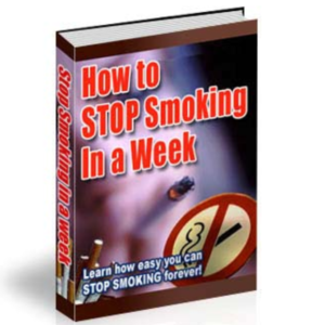 how to stop smoking in a week