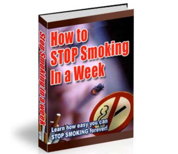 how to stop smoking in a week